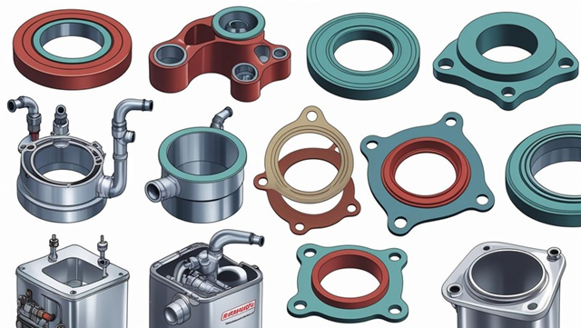 Uszczelka z silikonu Uszczelka z silikonu