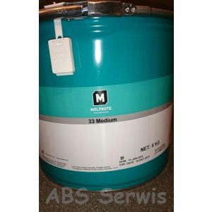 Molykote 33 medium 5kg smar silikonowy